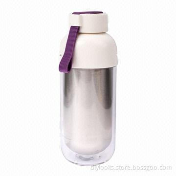Double Wall Stainless Steel Vacuum Bottle Cup with 425mL Capacity, Sized 6.5 x 19.5cm
